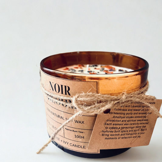 18 oz. Stone + Sweetwood Candle