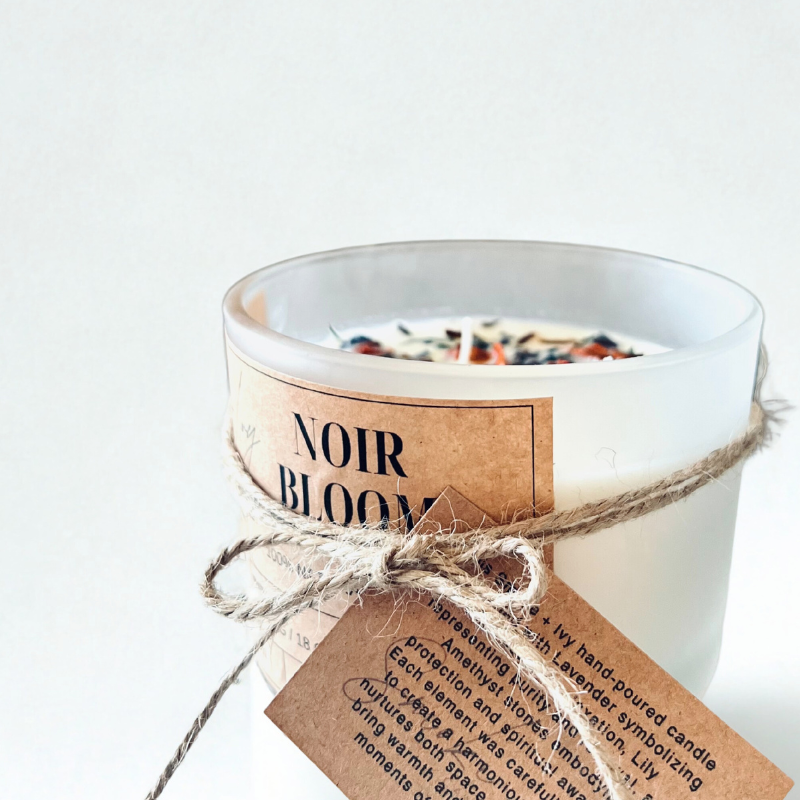 18 oz. Stone + Sweetwood Candle