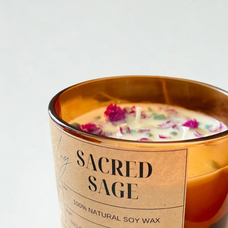 18 oz. Sacred Sage Candle